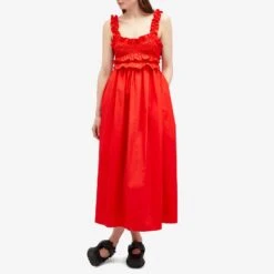 Cecilie Bahnsen Giovanna Dress -Marine Serrc Style 03 05 2024 JD 1 24RTW10046 m8 1