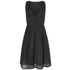 Deiji Studios Wrap Tie Mini Dress