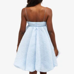 Cecilie Bahnsen Sunni Dress -Marine Serrc Style 06 11 2023 JC 2 23RTW10019 BL 7 1