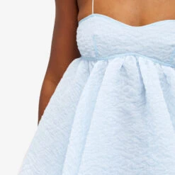 Cecilie Bahnsen Sunni Dress -Marine Serrc Style 06 11 2023 JC 2 23RTW10019 BL 9 1