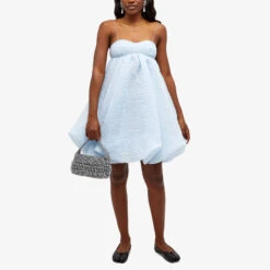 Cecilie Bahnsen Sunni Dress -Marine Serrc Style 06 11 2023 JC 2 23RTW10019 BL m8 1