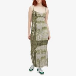 Miaou Thais Midi Dress -Marine Serrc Style 09 01 24 NS 5019PM1EMB m8 1