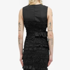 Cecilie Bahnsen Vanda Dress -Marine Serrc Style 11 01 24 TC 1 24RTW10016 7 1