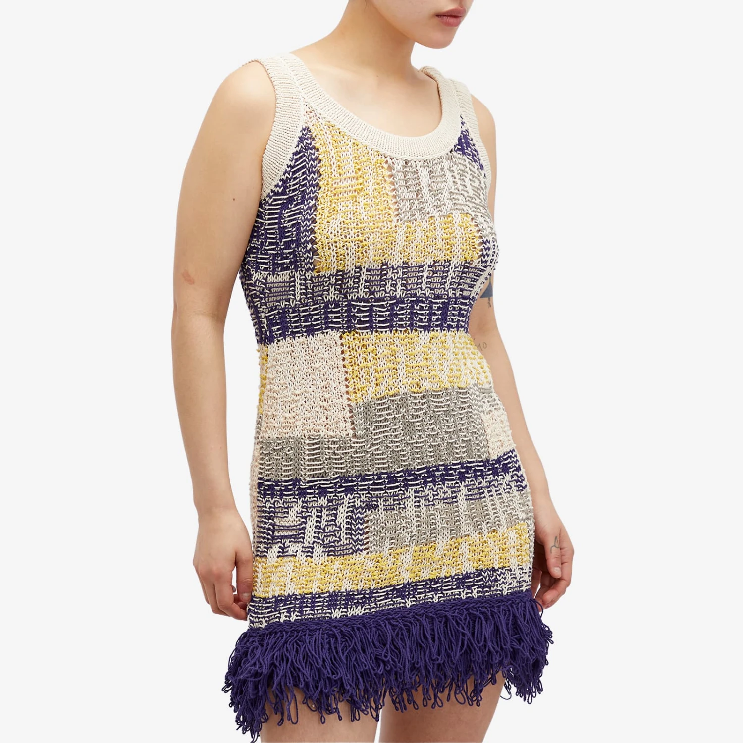 Sportmax Giro Embroidered Mini Dress 2 Sportmax Giro Embroidered Mini Dress - Image 2