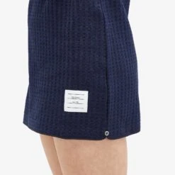 Thom Browne Mini Jacquard Polo Dress -Marine Serrc Style 13 03 2024 JA FJD112A J0133 415 10 1