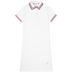 Thom Browne Midi RWB Polo Dress