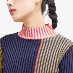 L.F. Markey Cecil Dress -Marine Serrc Style 14 02 2024 AJ CECILDR MLT 9 1