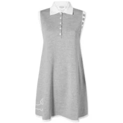 Marine Serrc Style 11 Thom Browne Hector Intarsia Polo Mini Dress