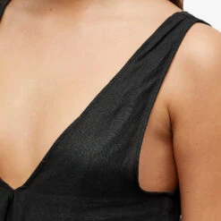 Deiji Studios Light Linen Dress 9 Deiji Studios Light Linen Dress -Marine Serrc Style 17 08 2023 BLR LG LN LHTDS BLK 9 1