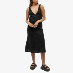 Deiji Studios Light Linen Dress 8 Deiji Studios Light Linen Dress -Marine Serrc Style 17 08 2023 BLR LG LN LHTDS BLK m8 1