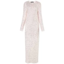 GANNI 3D Sequins Maxi Dress