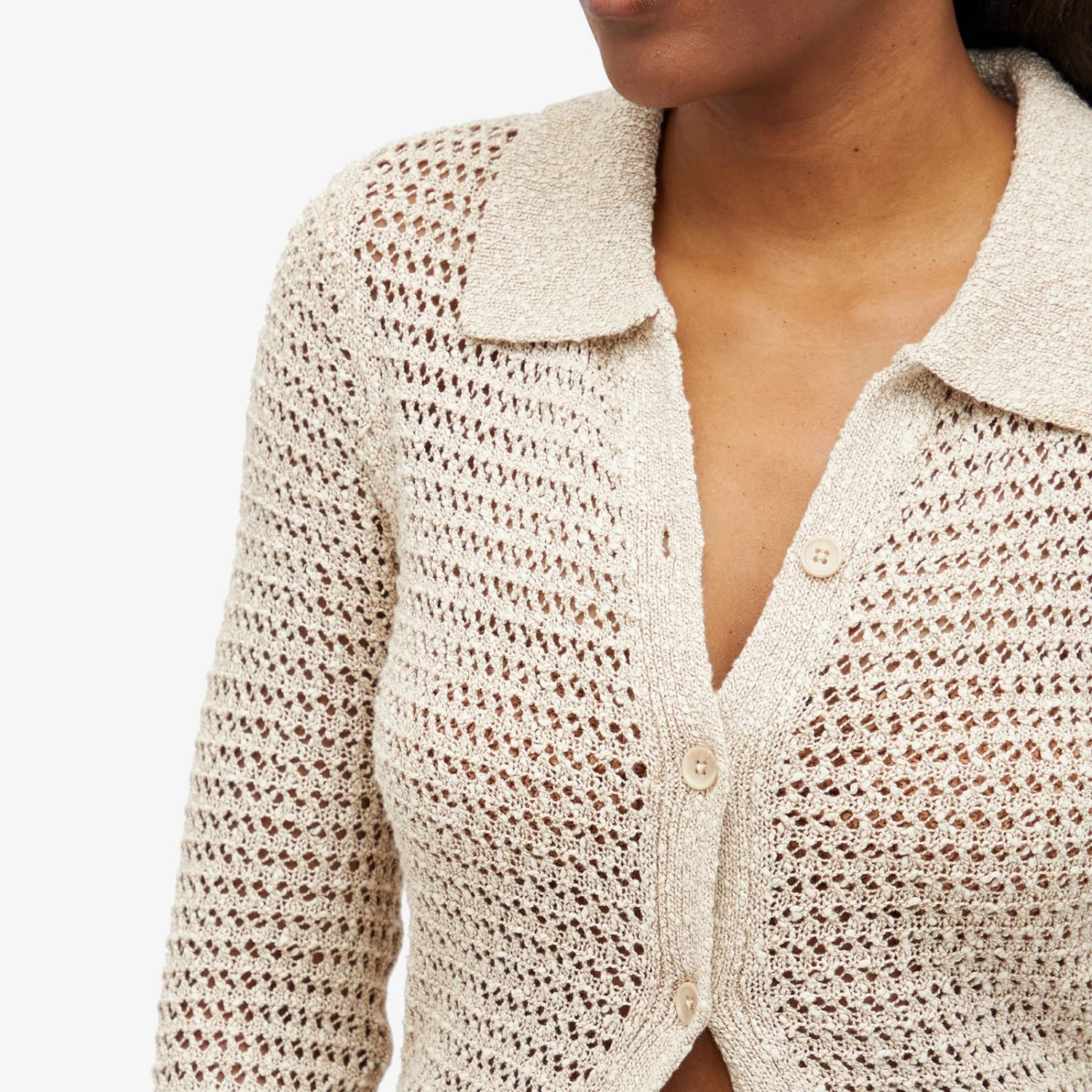 Holzweiler Cenci Crochet Knit Dress 5 Holzweiler Cenci Crochet Knit Dress - Image 5