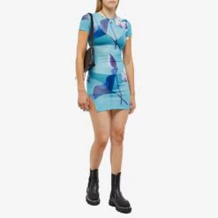 Miaou Mini Billie Dress -Marine Serrc Style 30 06 23 JF 5040PM1BLO m8 1